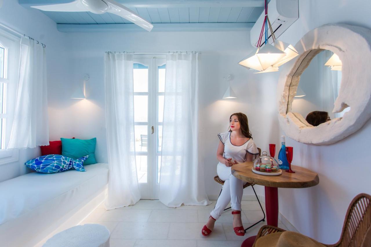 Naxian Riviera Exclusive Seafront Suites, Junior Suite 阿吉奥斯普罗科皮奥斯 外观 照片